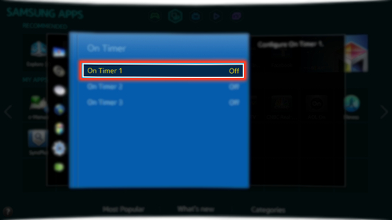 How to setup a Schedule for the Smart TV to automatically Turn On at a specific time?