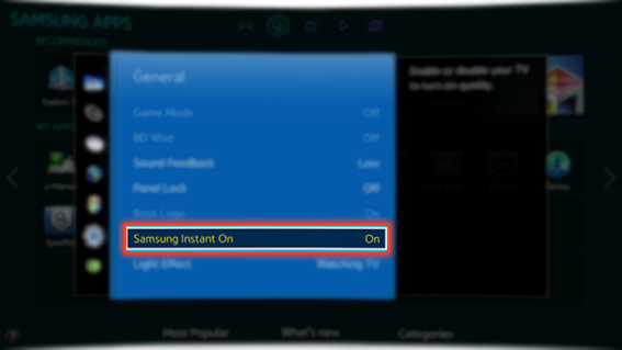 How to Enable / Disable Samsung Smart On in Samsung Smart TV?