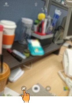 How to take pictures using Selfie mode in Samsung Galaxy Tab-A(SM-T355)?