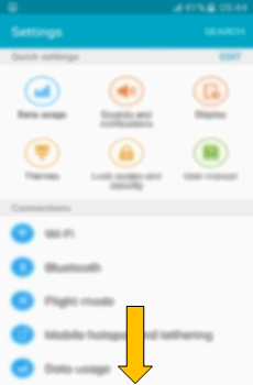 How to turn on Flash notifications in Samsung Galaxy J5(SM-J500F)?
