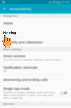 How to turn on Flash notifications in Samsung Galaxy J5(SM-J500F)?