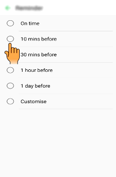 How to add event in S Planner in Samsung Galaxy J Series?
