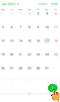 How to add event in S Planner in Samsung Galaxy J Series?