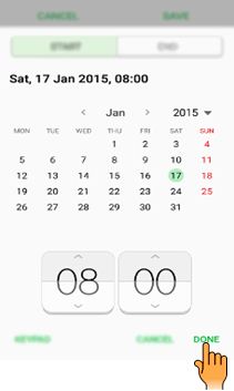 How to add event in S Planner in Samsung Galaxy J Series?