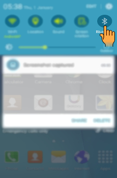 How to pair Bluetooth connection in Samsung Galaxy J5(SM-J500F)?