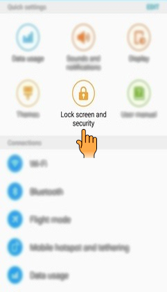 How to Pin or Fix the Screen in Samsung Galaxy J7(SM-J700F)?