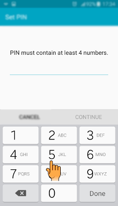 How to Pin or Fix the Screen in Samsung Galaxy J7(SM-J700F)?