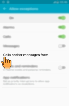 How to activate Do Not Disturb mode in Samsung Galaxy J7(SM-J700F)?