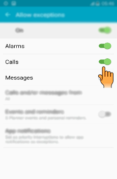 How to activate Do Not Disturb mode in Samsung Galaxy J7(SM-J700F)?