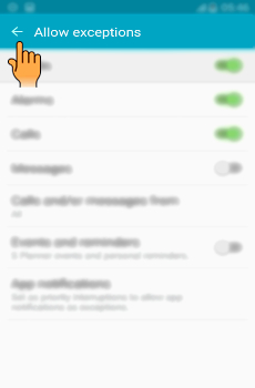 How to activate Do Not Disturb mode in Samsung Galaxy J7(SM-J700F)?