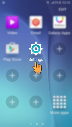 How to disable Easy mode in Samsung Galaxy J7(SM-J700F)?