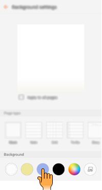 How to change Background of S Note in Samsung Galaxy Note5(SM-N920G)?