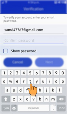 How to create Samsung account in Samsung Z3(SM-Z300H)?