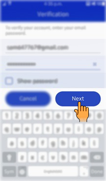How to create Samsung account in Samsung Z3(SM-Z300H)?