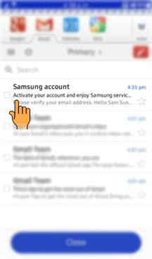 How to create Samsung account in Samsung Z3(SM-Z300H)?