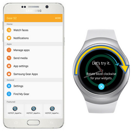 find my gear s2 watch