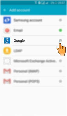 How to Sign in Google account in Samsung Galaxy J2(SM-J200G)?