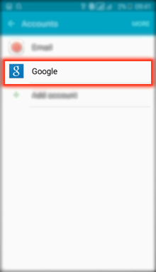 How to Sign in Google account in Samsung Galaxy J2(SM-J200G)?