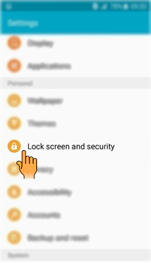 How to set Pattern Lock in Samsung Galaxy J2(SM-J200G)?