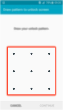 How to set Pattern Lock in Samsung Galaxy J2(SM-J200G)?