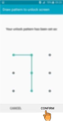 How to set Pattern Lock in Samsung Galaxy J2(SM-J200G)?
