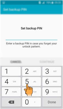 How to set Pattern Lock in Samsung Galaxy J2(SM-J200G)?