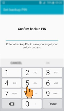 How to set Pattern Lock in Samsung Galaxy J2(SM-J200G)?