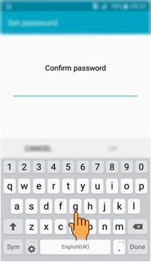 How to set Password Lock in Samsung Galaxy J2(SM-J200G)?