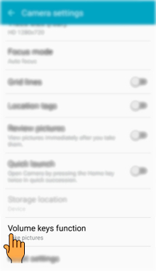 How to use Camera settings in Samsung Galaxy J2(SM-J200G)?