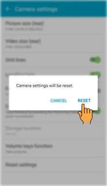 How to use Camera settings in Samsung Galaxy J2(SM-J200G)?