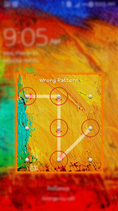 How to reset Pattern Lock in Samsung Smartphones?