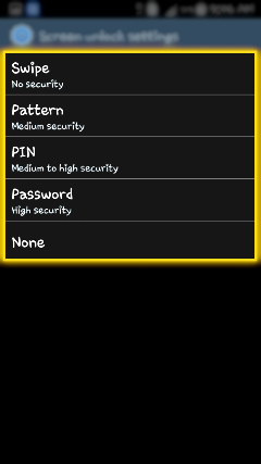 How to reset Pattern Lock in Samsung Smartphones?