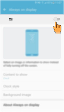 Bagaimana cara mengaktifkan fitur Always On Display pada Galaxy S7 Edge?