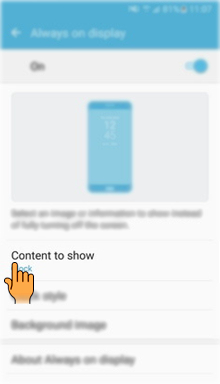 Bagaimana cara mengaktifkan fitur Always On Display pada Galaxy S7 Edge?