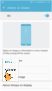 Bagaimana cara mengaktifkan fitur Always On Display pada Galaxy S7 Edge?