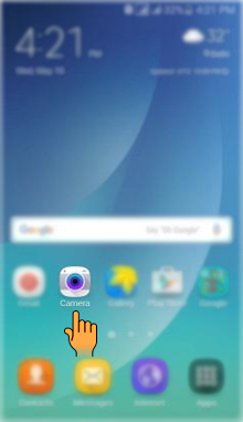 How to use Camera settings in Samsung Galaxy A7-2016(SM-A710FD)?