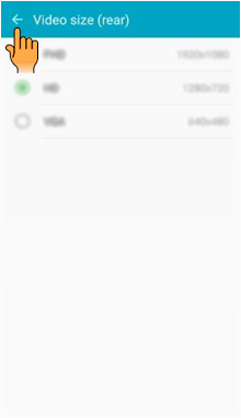 How to use Camera settings in Samsung Galaxy A7-2016(SM-A710FD)?