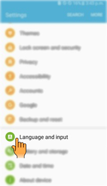 How to change Language in Samsung Galaxy J2-2016(SM-J210F)?