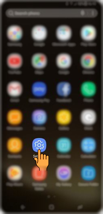Bagaimana cara mengubah layout Soft Button di Samsung Galaxy S8+ (SM G955)?