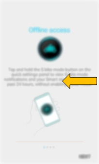 How to enable/disable S bike mode in Samsung Galaxy J1(4G)?