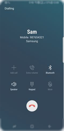 How To Dial And Receive Phone Calls In Samsung Galaxy S8+(sm-g955 