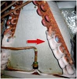 Frost Formation on the Air-Conditioner