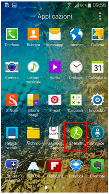 Icona applicazione S Health