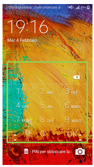 nuova sim nel telefono