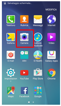 Seleziona Camera