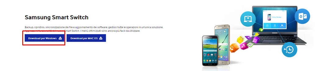 Vai su Download per Windows/Mac per scaricare il file. Nel nostro esempio, scegliamo WIndows
