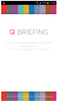 Quando la Rivista Personale e' attiva compare una icona in basso