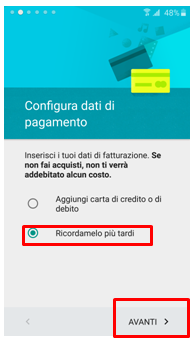 Ricordamelo più tardi