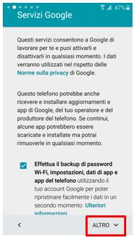 Servizi Google altro