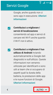 Contribuisci a migliorare il tuo utilizzo di Android